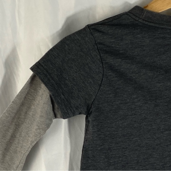 Disney Mickey Mouse Dark Gray and Light Gray Long Sleeve Tee Size 5T - Picture 10 of 16